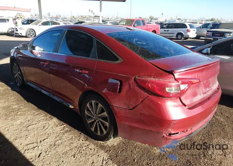 2015 Hyundai Sonata Se из США, поврежденный, VIN 5NPE24AF2FH021552